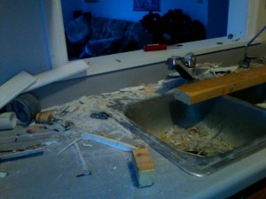 Kitchen mess